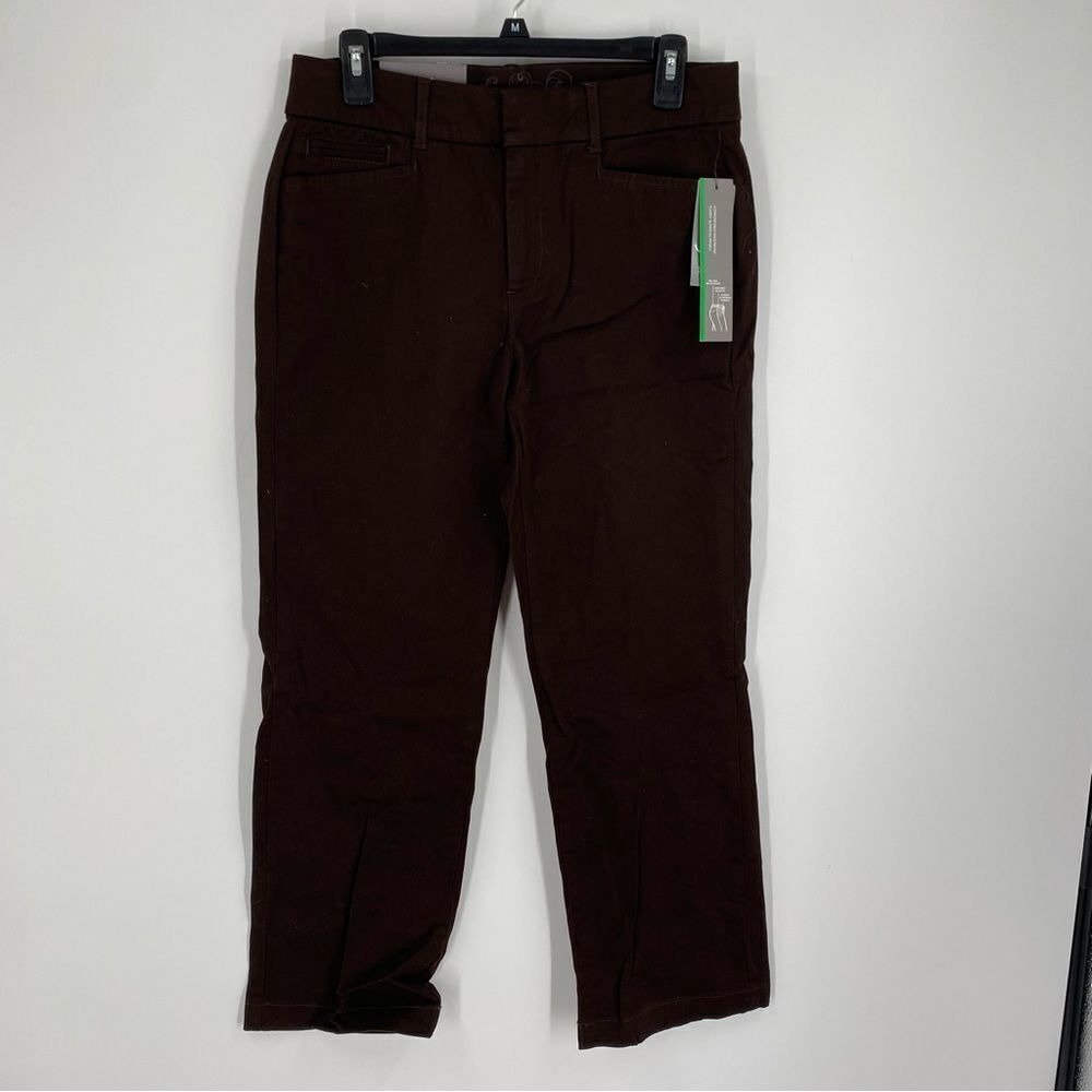 JM Women’s Trouser No Gap Waistband Brown size 10PS